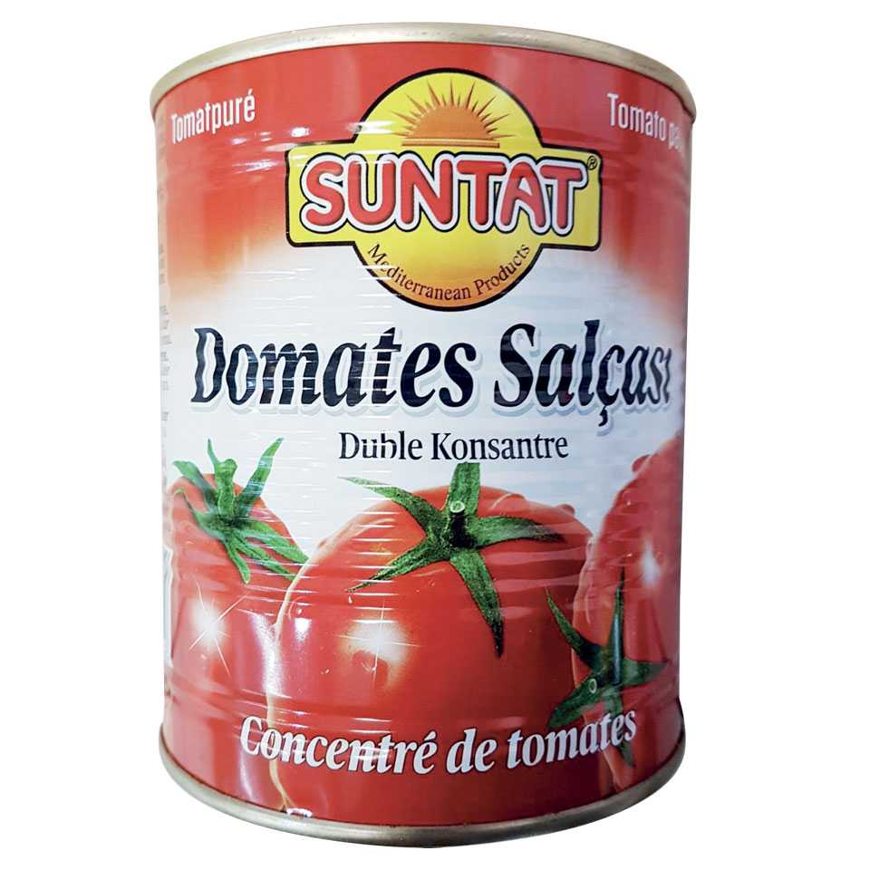 SUNTAT Concentre de tomate 830gr – TUNA MARKET